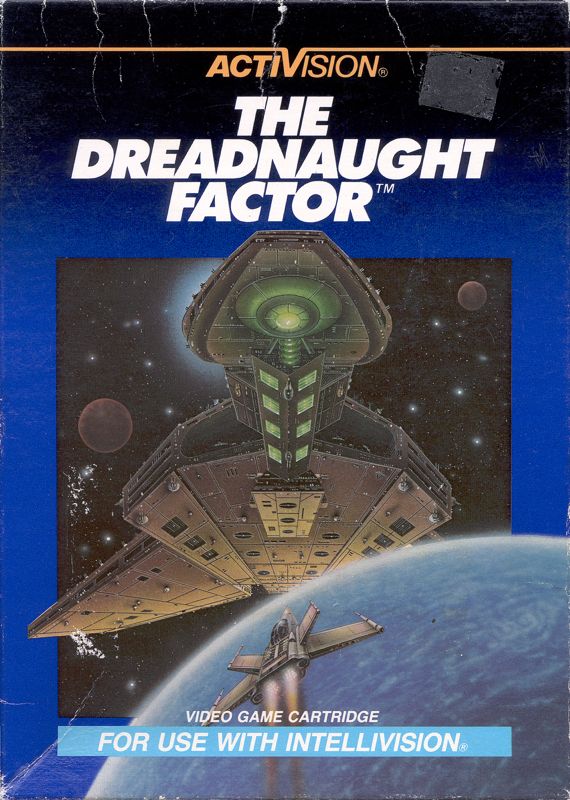 Dreadnaught Factor box art for Atari 5200